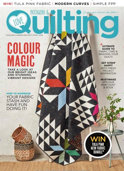 Titelbild der Ausgabe 12/2024 von Love Patchwork & Quilting. Diese Zeitschrift und viele weitere Modemagazine und DIY-Magazine als Abo oder epaper bei United Kiosk online kaufen.