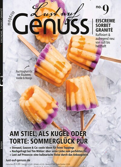 Titelbild der Ausgabe 9/2024 von Lust auf Genuss. Diese Zeitschrift und viele weitere Kochzeitschriften und Backzeitschriften als Abo oder epaper bei United Kiosk online kaufen.