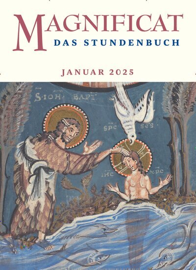 Titelbild der Ausgabe 1/2025 von MAGNIFICAT - Das Stundenbuch. Diese Zeitschrift und viele weitere Kunstmagazine und Kulturmagazine als Abo oder epaper bei United Kiosk online kaufen.