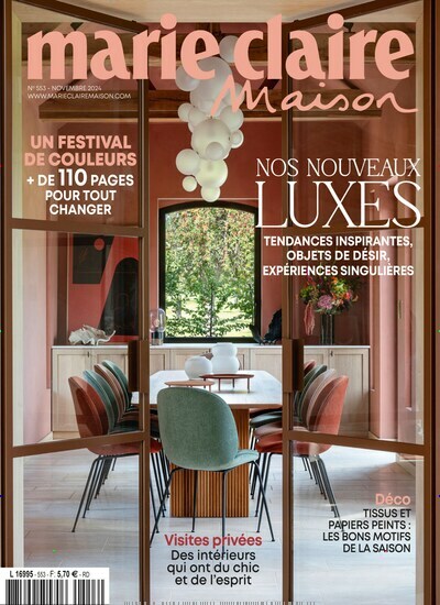 Titelbild der Ausgabe 9/2024 von Marie claire maison Frankreich. Diese Zeitschrift und viele weitere Gartenzeitschriften und Wohnzeitschriften als Abo oder epaper bei United Kiosk online kaufen.