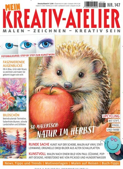 Titelbild der Ausgabe 147/2024 von Mein Kreativ Atelier. Diese Zeitschrift und viele weitere Modemagazine und DIY-Magazine als Abo oder epaper bei United Kiosk online kaufen.