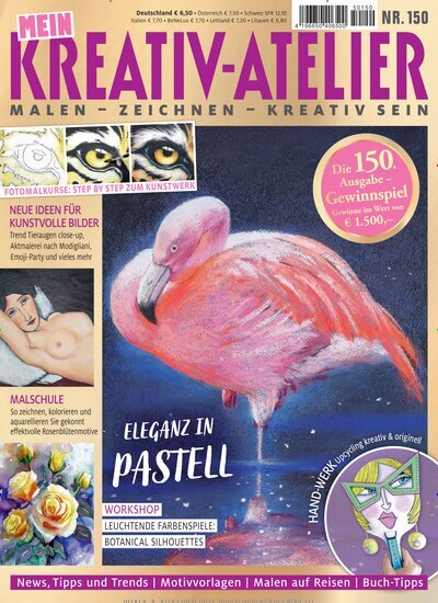 Titelbild der Ausgabe 150/2025 von Mein Kreativ Atelier. Diese Zeitschrift und viele weitere Modemagazine und DIY-Magazine als Abo oder epaper bei United Kiosk online kaufen.