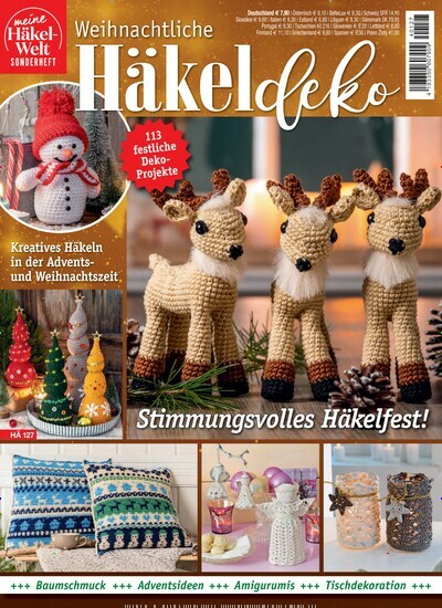 Titelbild der Ausgabe 127/2024 von Meine Häkelwelt Sonderheft. Diese Zeitschrift und viele weitere Modemagazine und DIY-Magazine als Abo oder epaper bei United Kiosk online kaufen.