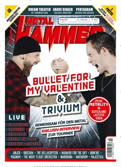 Titelbild der Ausgabe 2/2025 von Metal Hammer. Diese Zeitschrift und viele weitere Reisemagazine, Freizeitmagazine und Wissensmagazine als Abo oder epaper bei United Kiosk online kaufen.