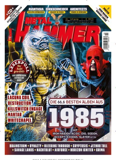 Titelbild der Ausgabe 3/2025 von Metal Hammer. Diese Zeitschrift und viele weitere Reisemagazine, Freizeitmagazine und Wissensmagazine als Abo oder epaper bei United Kiosk online kaufen.