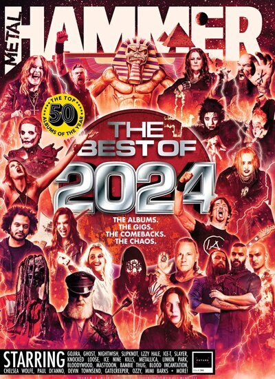 Titelbild der Ausgabe 1/2025 von Metal Hammer UK. Diese Zeitschrift und viele weitere Reisemagazine, Freizeitmagazine und Wissensmagazine als Abo oder epaper bei United Kiosk online kaufen.