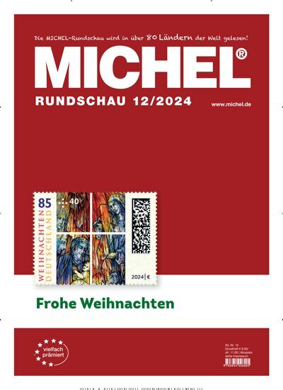 Titelbild der Ausgabe 12/2024 von Michel-Rundschau. Diese Zeitschrift und viele weitere Reisemagazine, Freizeitmagazine und Wissensmagazine als Abo oder epaper bei United Kiosk online kaufen.