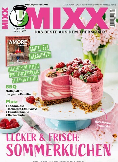 Titelbild der Ausgabe 5/2024 von MIXX. Diese Zeitschrift und viele weitere Kochzeitschriften und Backzeitschriften als Abo oder epaper bei United Kiosk online kaufen.