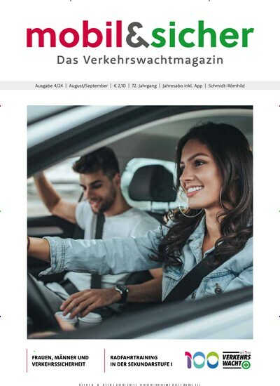 Titelbild der Ausgabe 4/2024 von mobil und sicher. Diese Zeitschrift und viele weitere Logistikmagazine und Medienmagazine als Abo oder epaper bei United Kiosk online kaufen.