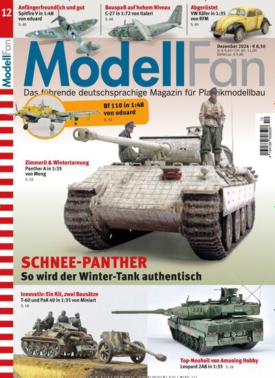 Titelbild der Ausgabe 12/2024 von ModellFan. Diese Zeitschrift und viele weitere Reisemagazine, Freizeitmagazine und Wissensmagazine als Abo oder epaper bei United Kiosk online kaufen.