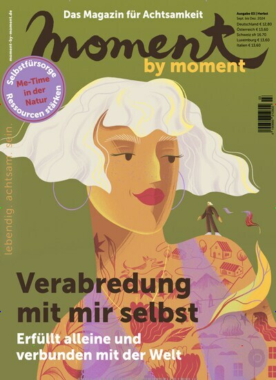 Titelbild der Ausgabe 3/2024 von moment by moment. Diese Zeitschrift und viele weitere Reisemagazine, Freizeitmagazine und Wissensmagazine als Abo oder epaper bei United Kiosk online kaufen.