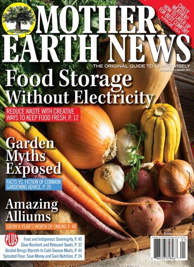 Titelbild der Ausgabe 10/2024 von Mother Earth News. Diese Zeitschrift und viele weitere Gartenzeitschriften und Wohnzeitschriften als Abo oder epaper bei United Kiosk online kaufen.