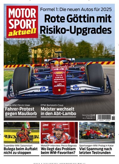 Titelbild der Ausgabe 11/2025 von Motor Sport aktuell. Diese Zeitschrift und viele weitere Automagazine und Motorradzeitschriften als Abo oder epaper bei United Kiosk online kaufen.