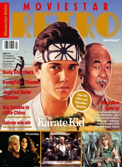 Titelbild der Ausgabe 4/2024 von Moviestar Retro. Diese Zeitschrift und viele weitere Audiomagazine, Filmmagazine und Fotozeitschriften als Abo oder epaper bei United Kiosk online kaufen.