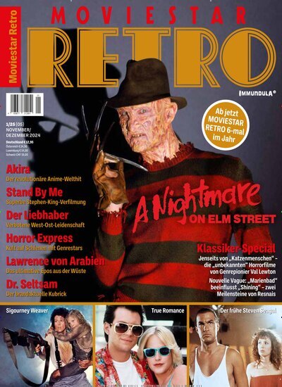 Titelbild der Ausgabe 5/2024 von Moviestar Retro. Diese Zeitschrift und viele weitere Audiomagazine, Filmmagazine und Fotozeitschriften als Abo oder epaper bei United Kiosk online kaufen.