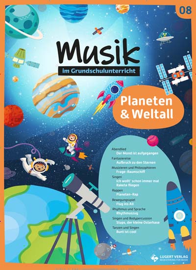 Titelbild der Ausgabe 8/2025 von Musik im Grundschulunterricht. Diese Zeitschrift und viele weitere Zeitschriften für Pädagogik als Abo oder epaper bei United Kiosk online kaufen.