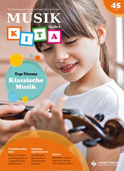 Titelbild der Ausgabe 45/2025 von Musik in der Kita (ehemals Musik, Spiel und Tanz). Diese Zeitschrift und viele weitere Zeitschriften für Pädagogik als Abo oder epaper bei United Kiosk online kaufen.