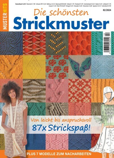 Titelbild der Ausgabe 2/2024 von Muster-Hits. Diese Zeitschrift und viele weitere Modemagazine und DIY-Magazine als Abo oder epaper bei United Kiosk online kaufen.