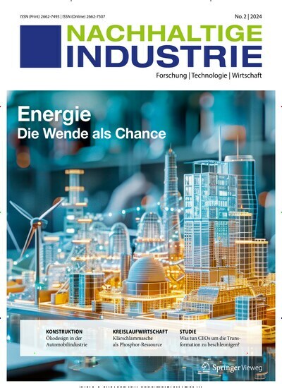 Titelbild der Ausgabe 2/2024 von Nachhaltige Industrie. Diese Zeitschrift und viele weitere Industriemagazine und Handwerkmagazine als Abo oder epaper bei United Kiosk online kaufen.
