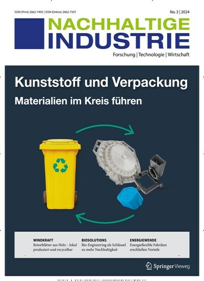 Titelbild der Ausgabe 3/2024 von Nachhaltige Industrie. Diese Zeitschrift und viele weitere Industriemagazine und Handwerkmagazine als Abo oder epaper bei United Kiosk online kaufen.