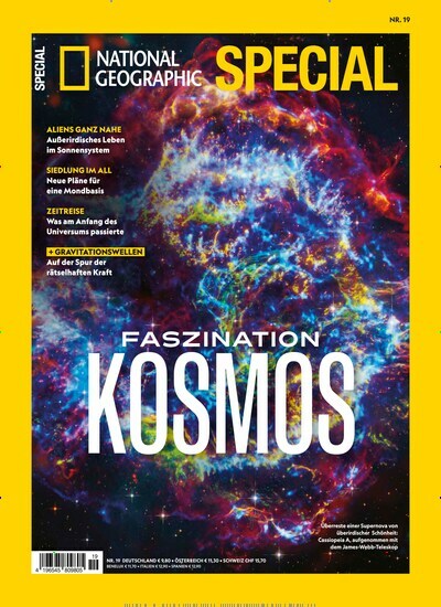 Titelbild der Ausgabe 19/2024 von National Geographic Special. Diese Zeitschrift und viele weitere Reisemagazine, Freizeitmagazine und Wissensmagazine als Abo oder epaper bei United Kiosk online kaufen.