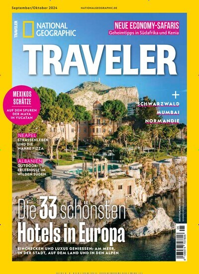 Titelbild der Ausgabe 5/2024 von National Geographic Traveler. Diese Zeitschrift und viele weitere Reisemagazine, Freizeitmagazine und Wissensmagazine als Abo oder epaper bei United Kiosk online kaufen.