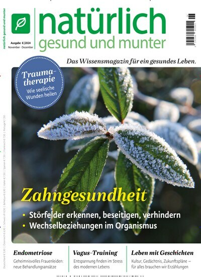 Titelbild der Ausgabe 6/2024 von natürlich gesund und munter. Diese Zeitschrift und viele weitere Elternzeitschriften und Tierzeitschriften als Abo oder epaper bei United Kiosk online kaufen.