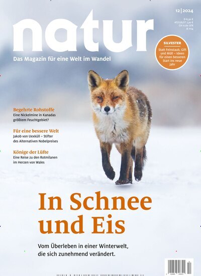 Titelbild der Ausgabe 12/2024 von natur. Diese Zeitschrift und viele weitere Reisemagazine, Freizeitmagazine und Wissensmagazine als Abo oder epaper bei United Kiosk online kaufen.