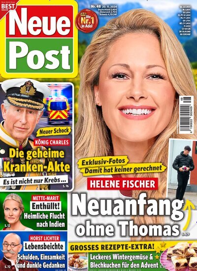 Titelbild der Ausgabe 48/2024 von Neue Post. Diese Zeitschrift und viele weitere Frauenzeitschriften als Abo oder epaper bei United Kiosk online kaufen.