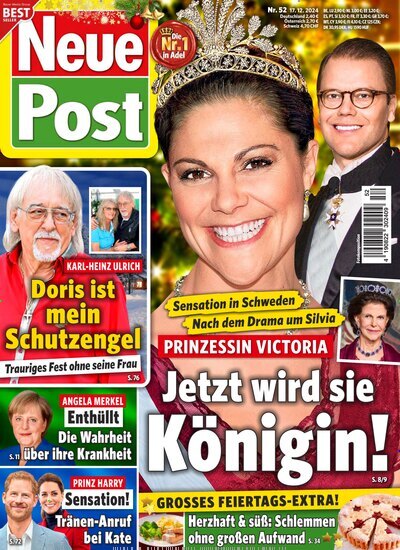 Titelbild der Ausgabe 52/2024 von Neue Post. Diese Zeitschrift und viele weitere Frauenzeitschriften als Abo oder epaper bei United Kiosk online kaufen.