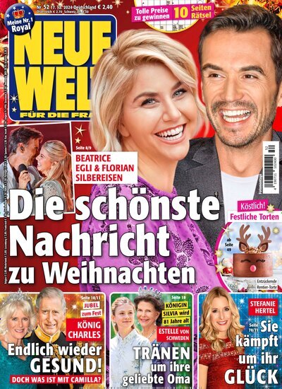 Titelbild der Ausgabe 52/2024 von Neue Welt. Diese Zeitschrift und viele weitere Frauenzeitschriften als Abo oder epaper bei United Kiosk online kaufen.