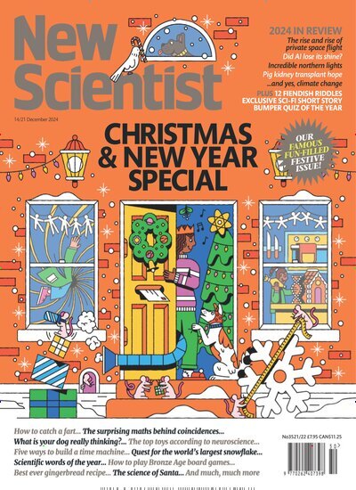 Titelbild der Ausgabe 50/2024 von New Scientist USA. Diese Zeitschrift und viele weitere Reisemagazine, Freizeitmagazine und Wissensmagazine als Abo oder epaper bei United Kiosk online kaufen.