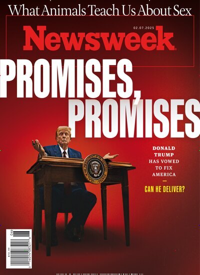 Titelbild der Ausgabe 3/2025 von Newsweek USA. Diese Zeitschrift und viele weitere Wirtschaftsmagazine und Politikmagazine als Abo oder epaper bei United Kiosk online kaufen.