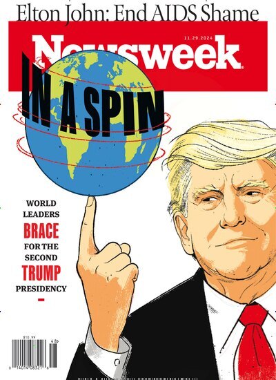 Titelbild der Ausgabe 36/2024 von Newsweek USA. Diese Zeitschrift und viele weitere Wirtschaftsmagazine und Politikmagazine als Abo oder epaper bei United Kiosk online kaufen.