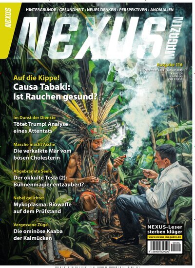 Titelbild der Ausgabe 116/2025 von Nexus Magazin. Diese Zeitschrift und viele weitere Reisemagazine, Freizeitmagazine und Wissensmagazine als Abo oder epaper bei United Kiosk online kaufen.