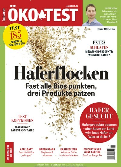 Titelbild der Ausgabe 10/2024 von ÖKO-TEST Magazin. Diese Zeitschrift und viele weitere Wirtschaftsmagazine und Politikmagazine als Abo oder epaper bei United Kiosk online kaufen.