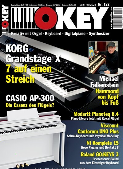 Titelbild der Ausgabe 182/2025 von OKEY. Diese Zeitschrift und viele weitere Reisemagazine, Freizeitmagazine und Wissensmagazine als Abo oder epaper bei United Kiosk online kaufen.