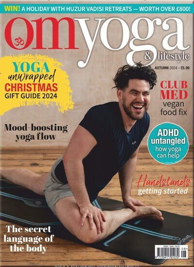 Titelbild der Ausgabe 4/2024 von Om Yoga & Lifestyle. Diese Zeitschrift und viele weitere Gartenzeitschriften und Wohnzeitschriften als Abo oder epaper bei United Kiosk online kaufen.