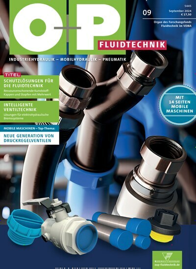 Titelbild der Ausgabe 9/2024 von O+P Fluidtechnik. Diese Zeitschrift und viele weitere Industriemagazine und Handwerkmagazine als Abo oder epaper bei United Kiosk online kaufen.