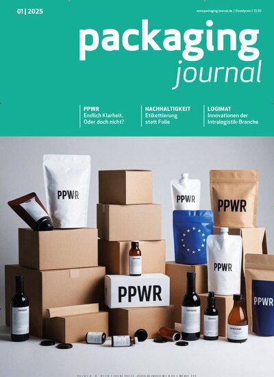 Titelbild der Ausgabe 1/2025 von packaging journal. Diese Zeitschrift und viele weitere Industriemagazine und Handwerkmagazine als Abo oder epaper bei United Kiosk online kaufen.