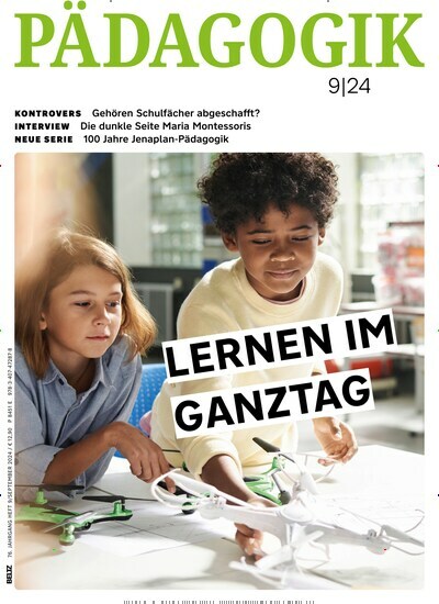 Titelbild der Ausgabe 9/2024 von Pädagogik. Diese Zeitschrift und viele weitere Zeitschriften für Pädagogik als Abo oder epaper bei United Kiosk online kaufen.