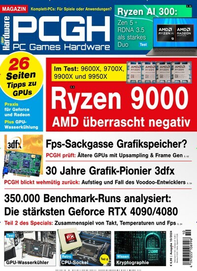 Titelbild der Ausgabe 10/2024 von PC Games Hardware Magazin. Diese Zeitschrift und viele weitere Computerzeitschriften, Tabletmagazine und Smartphonemagazine als Abo oder epaper bei United Kiosk online kaufen.