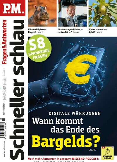 Titelbild der Ausgabe 10/2024 von PM Schneller schlau. Diese Zeitschrift und viele weitere Reisemagazine, Freizeitmagazine und Wissensmagazine als Abo oder epaper bei United Kiosk online kaufen.