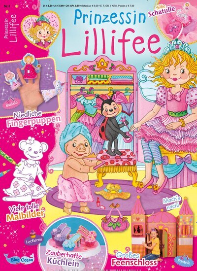 Titelbild der Ausgabe 3/2025 von Prinzessin Lillifee. Diese Zeitschrift und viele weitere Jugendzeitschriften und Kinderzeitschriften als Abo oder epaper bei United Kiosk online kaufen.