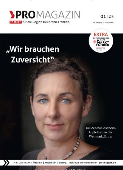 Titelbild der Ausgabe 1/2025 von PROMAGAZIN. Diese Zeitschrift und viele weitere Businessmagazine als Abo oder epaper bei United Kiosk online kaufen.