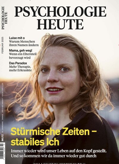 Titelbild der Ausgabe 2/2025 von Psychologie Heute. Diese Zeitschrift und viele weitere Reisemagazine, Freizeitmagazine und Wissensmagazine als Abo oder epaper bei United Kiosk online kaufen.