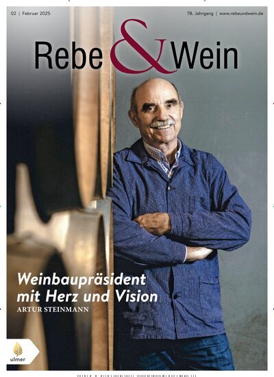 Titelbild der Ausgabe 2/2025 von Rebe & Wein. Diese Zeitschrift und viele weitere Naturzeitschriften, Landwirtschaftszeitungen und Umweltmagazine als Abo oder epaper bei United Kiosk online kaufen.