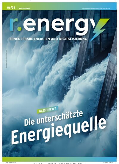 Titelbild der Ausgabe 6/2024 von r.energy. Diese Zeitschrift und viele weitere Industriemagazine und Handwerkmagazine als Abo oder epaper bei United Kiosk online kaufen.