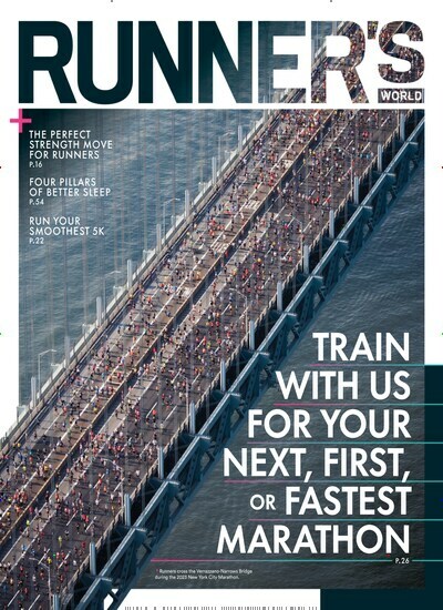 Titelbild der Ausgabe 4/2024 von Runners World USA. Diese Zeitschrift und viele weitere Sportmagazine als Abo oder epaper bei United Kiosk online kaufen.