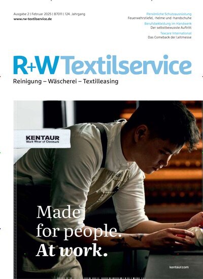 Titelbild der Ausgabe 2/2025 von R+W Textilservice. Diese Zeitschrift und viele weitere Gastronomiezeitschriften, Fashionmagazine, Beautymagazine als Abo oder epaper bei United Kiosk online kaufen.